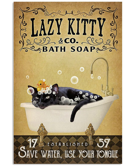 Yellow Bath Soap Black Cat-4222