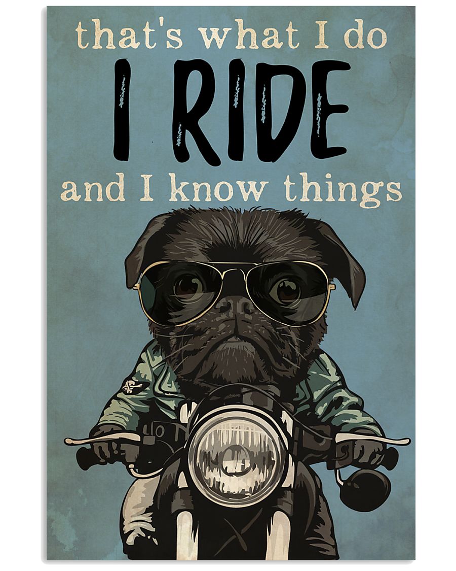  Black Pug Ride And Know Things-2417