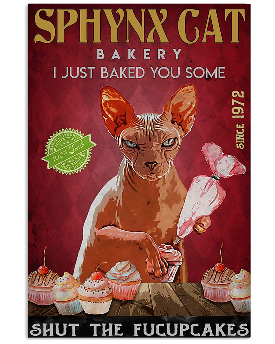 Sphynx Cat Shut The Fucupcakes-6724