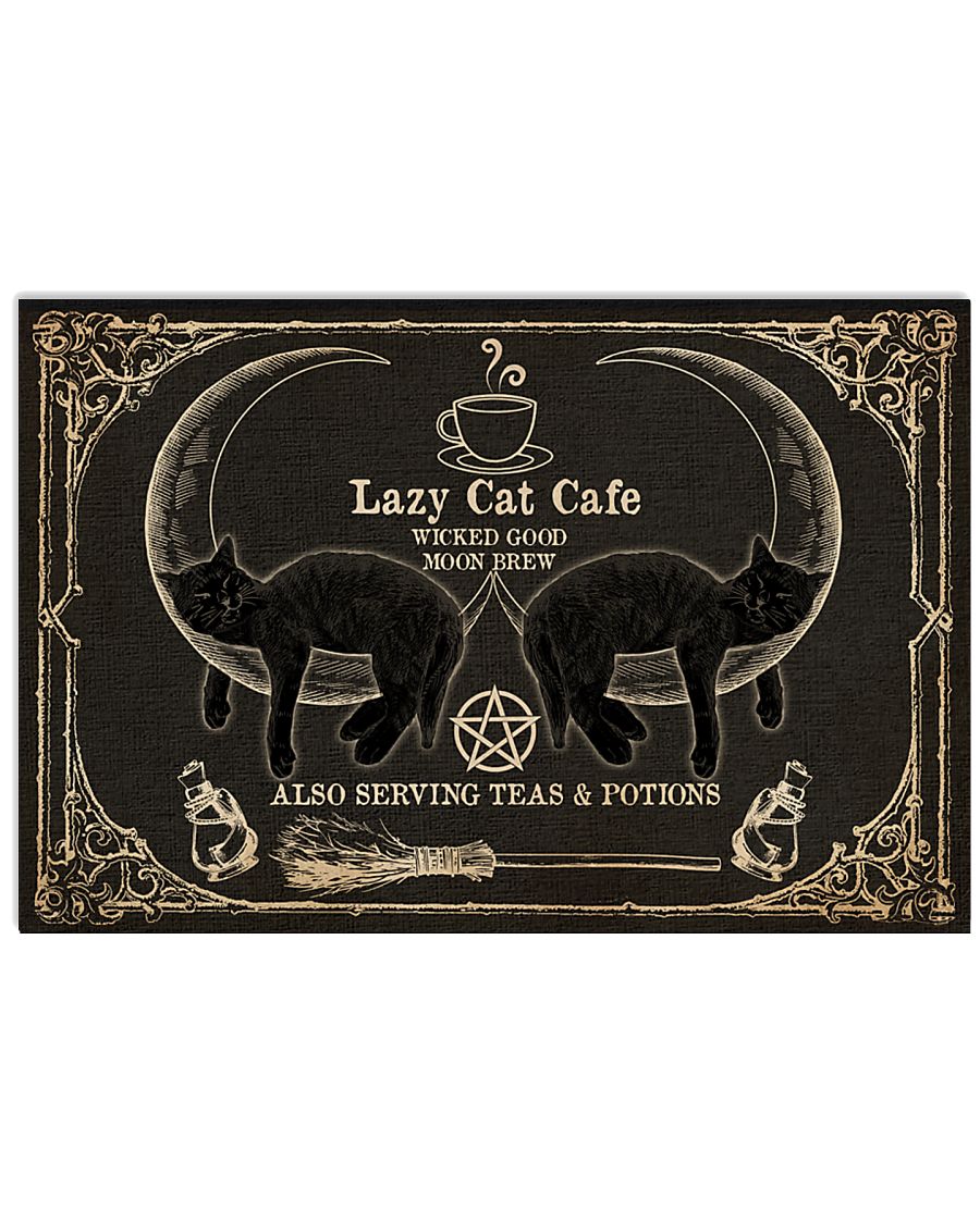 Black Lazy Cat Cafe Witched Good-5331