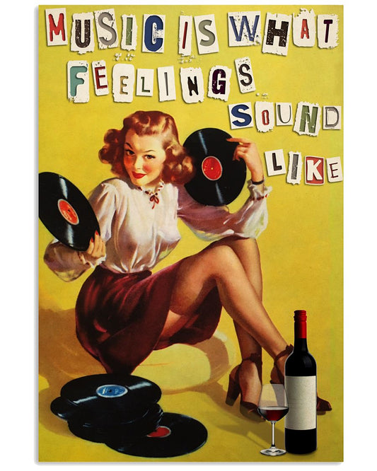 Girl Vinyl Music Is What Feeling Sound Like-8819