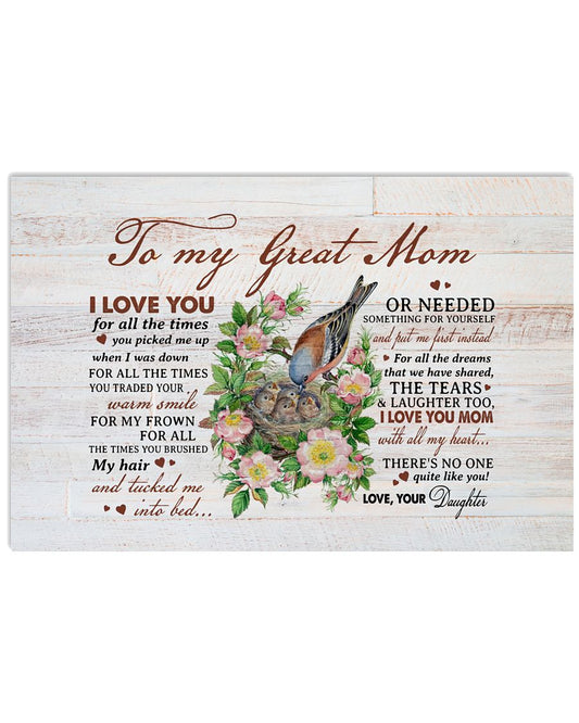 I Love You Mom With All My Heart - Best Gift For Mom-5728