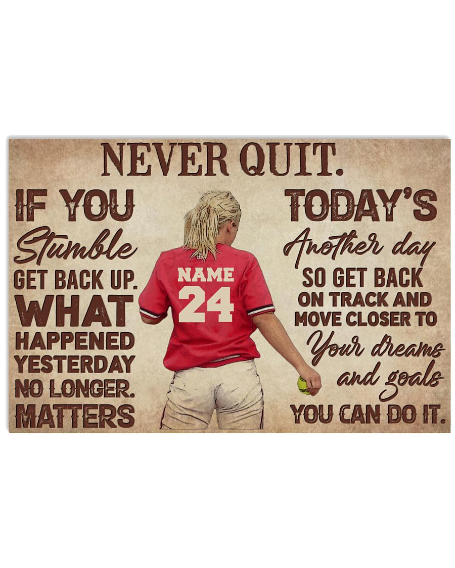 Softball Never Quit GH5-2412-6969