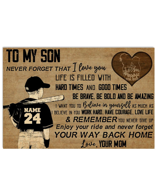 Baseball  To My Son GM4-0212-9877