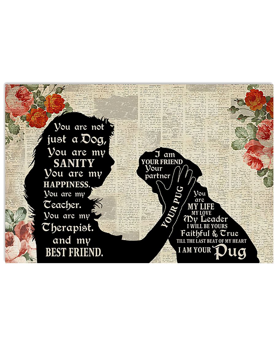 Pug I Am Your Friend-2622