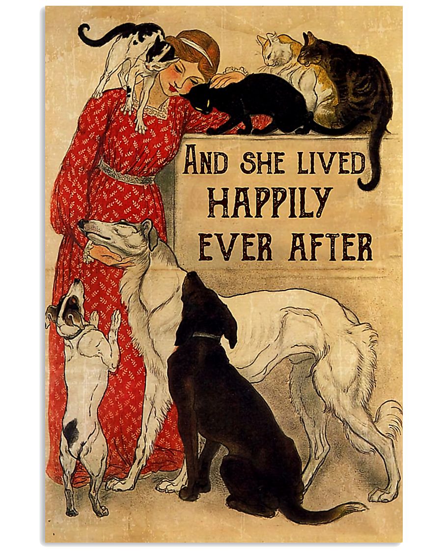 dog cat girl And she lived happily ever after-3606