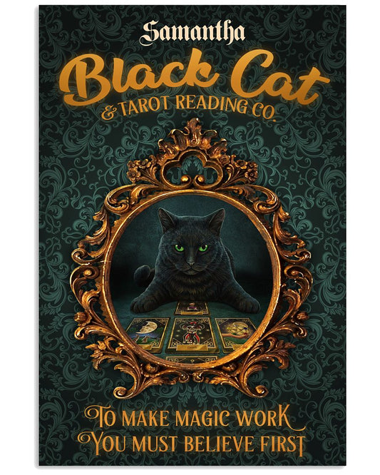 Personalized Black Cat Tarot Reading Co-5953