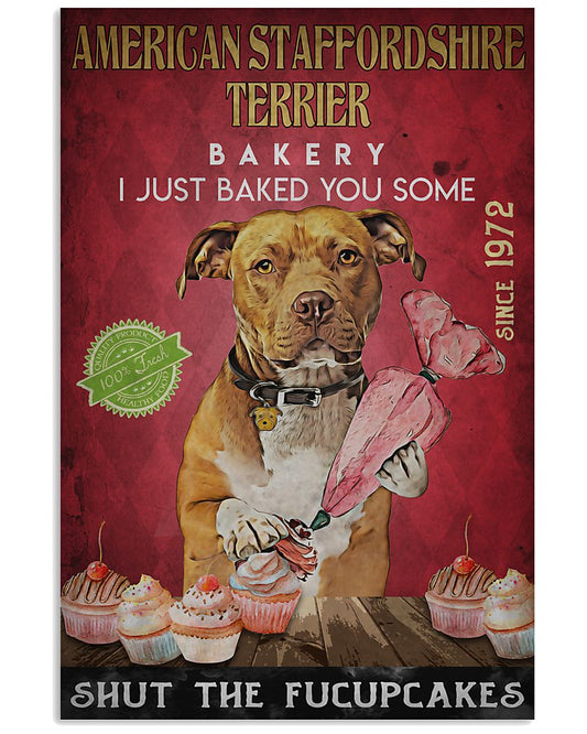 American Staffordshire Terrier Fucupcakes -1818