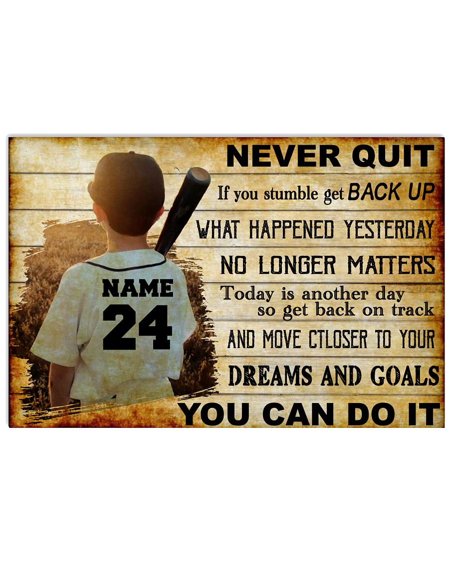 Never Quit Baseball GM2-2611-9915