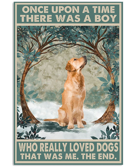 Golden Retriever Once Upon A Time Boy-7744