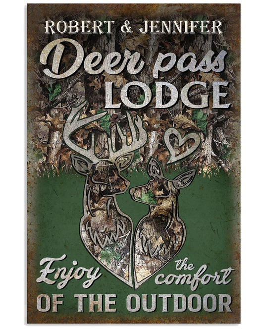 Personalized Deer Pass Lodge Enjoy-6371