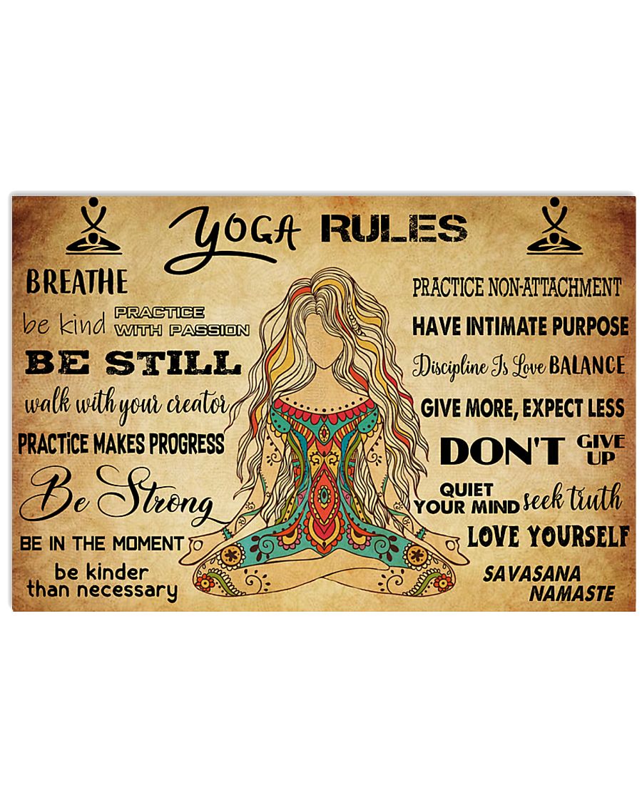 Yoga rules vintage-5111