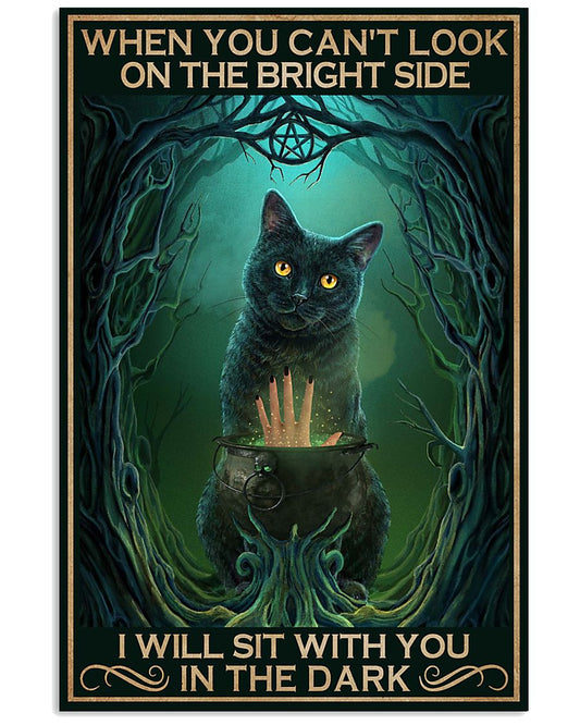 Sit With You In The Dark Black Cat-2849