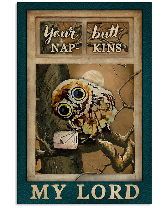 Owl Your Butt Napkins My Lord-2385