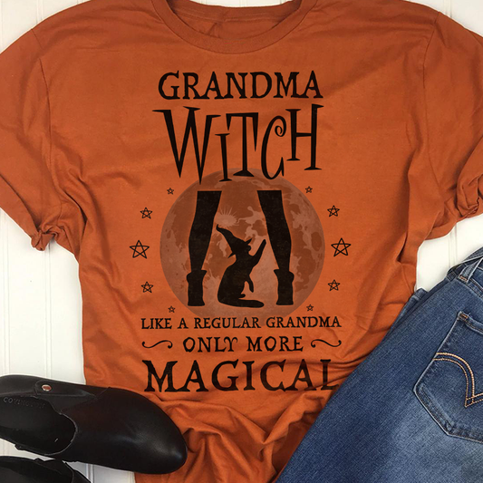 Magical Grandma Witch Shirt