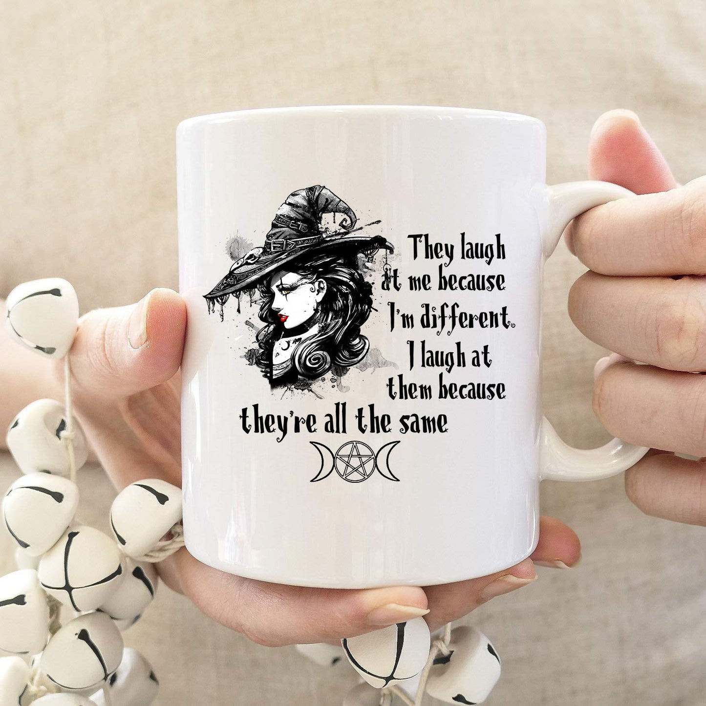 They Laugh At Me Mug White Coffee Mug