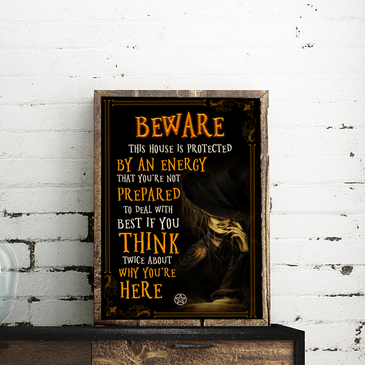 Beware Poster