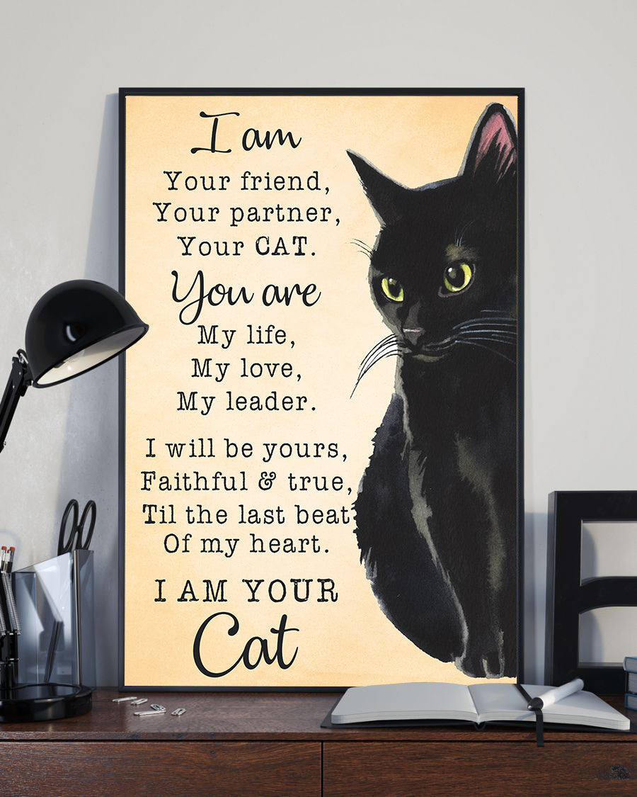 Your Black Cat Poster