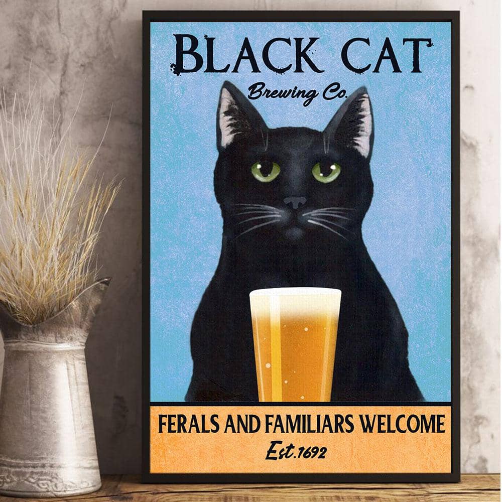 Black Cat Brewing Co Poster