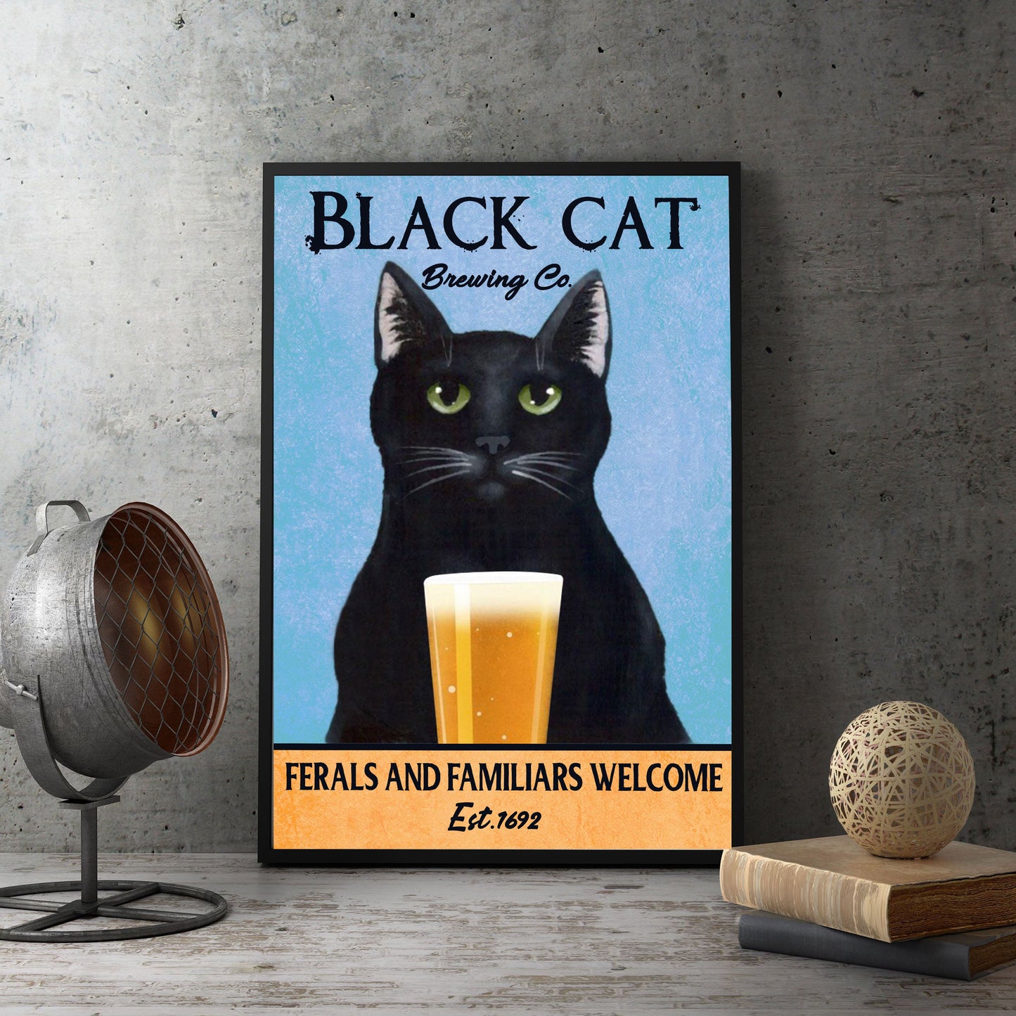 Black Cat Brewing Co Poster