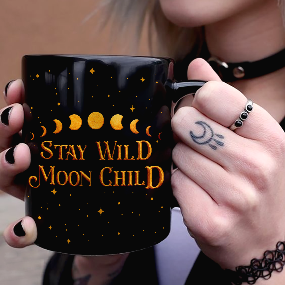 Moon Child Stay Wild Moon Phase