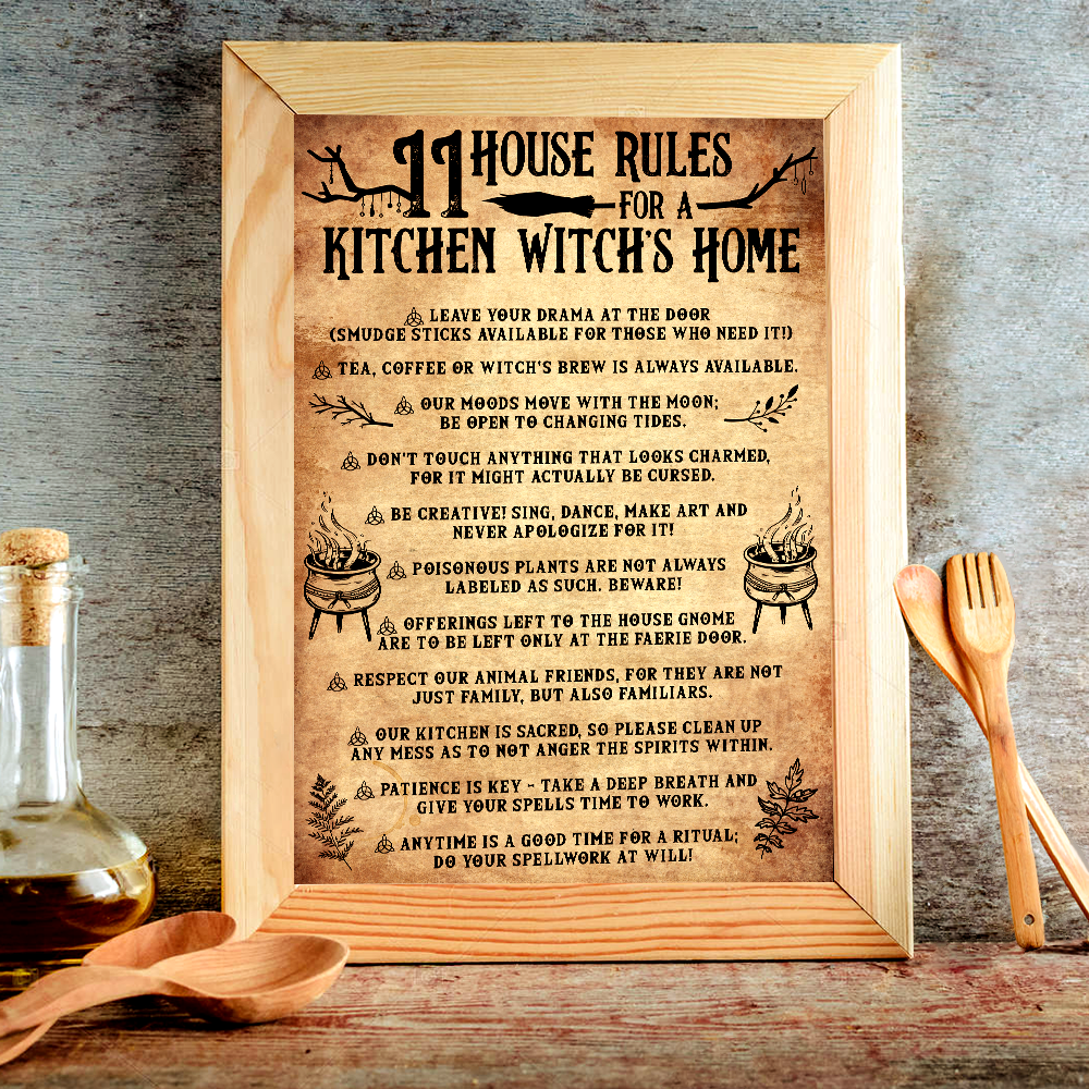 11 House Rules For A Kitchen Witch's Home