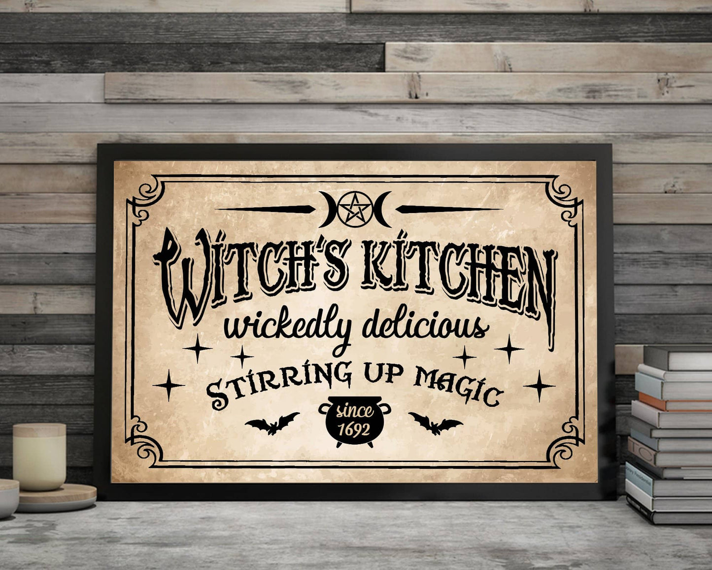 Witch's Kitchen Since 1692 Poster