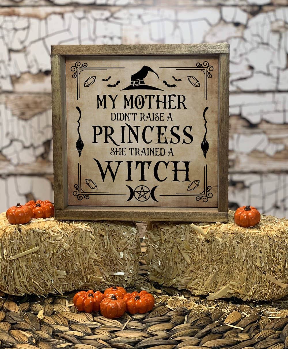 Mother Trained A Witch Poster