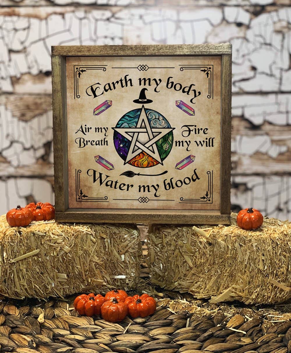 Unique Indoor Halloween Decoration - Earth My Body Poster