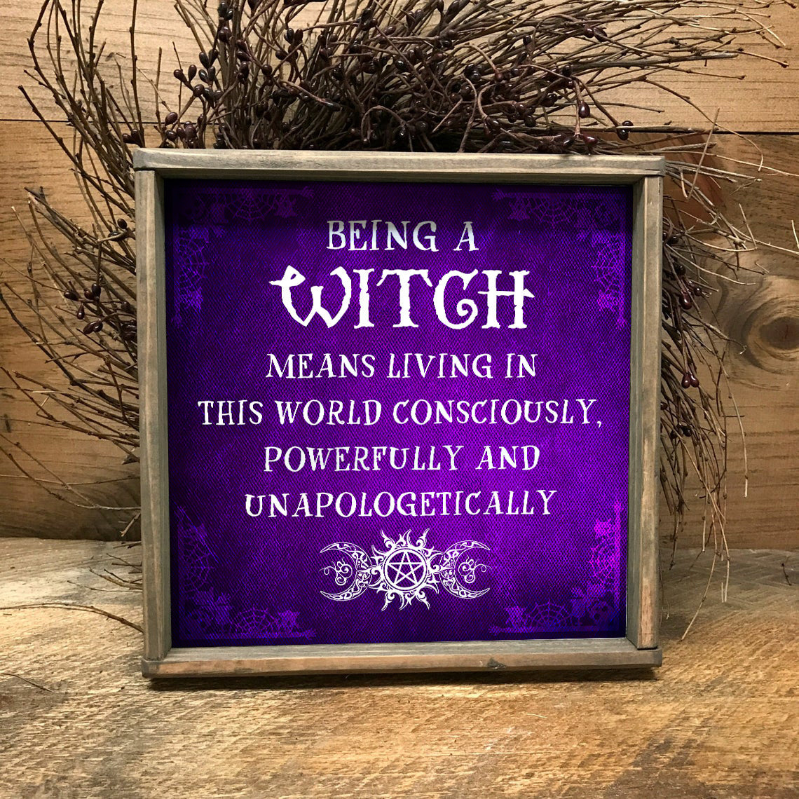 Being A Witch Square Poster