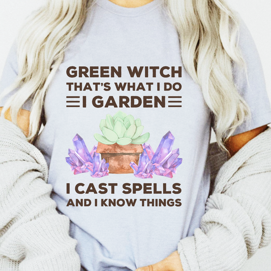 Green Witch That's What I Do