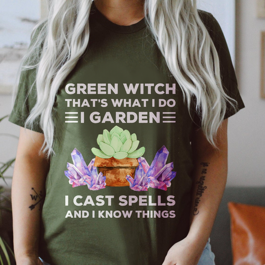 Green Witch That's What I Do