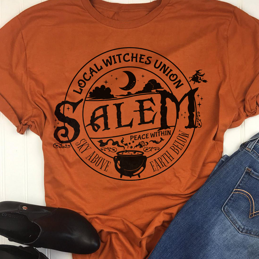 Local Witches Union Salem Shirt