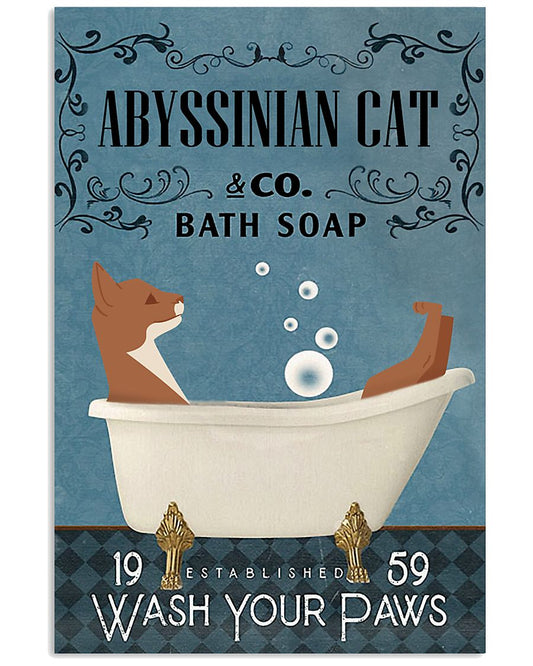 Bath Soap Company Abyssinian Cat-4432