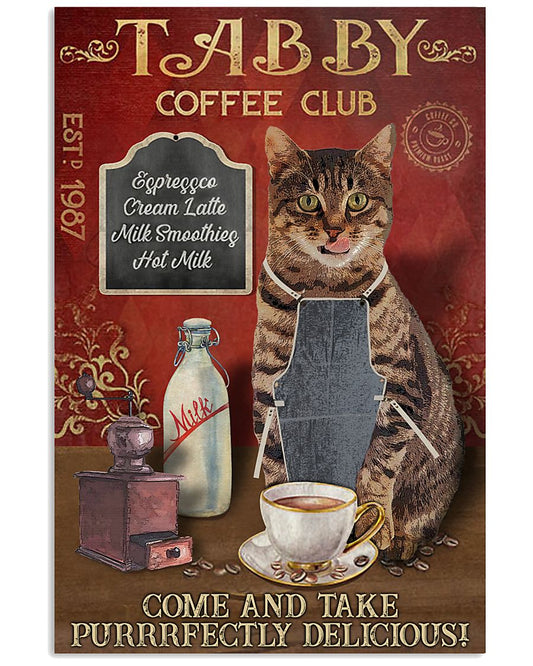 Come And Take Purrfectly Coffee Cat-2601