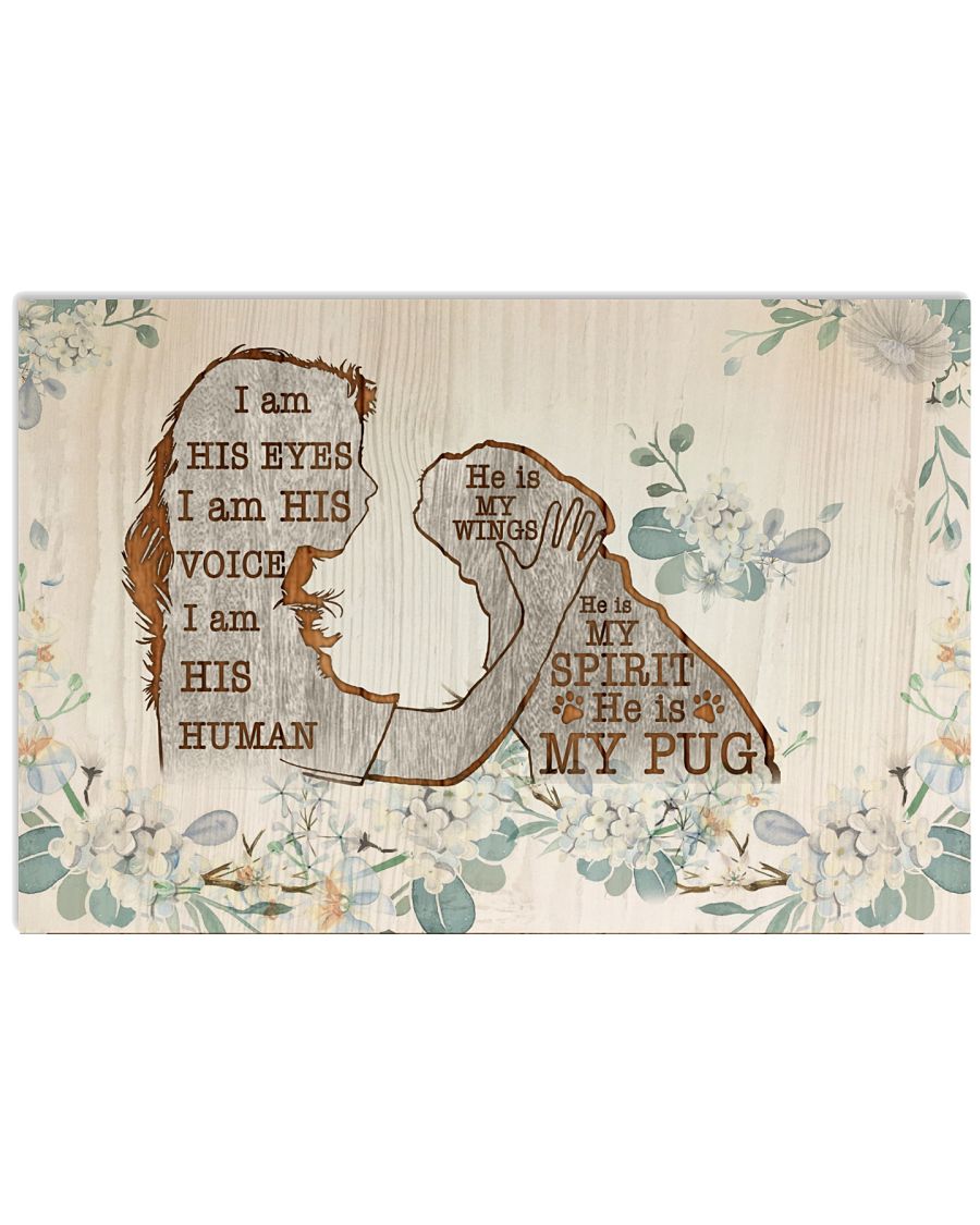 Pug He Is My Wings-1059