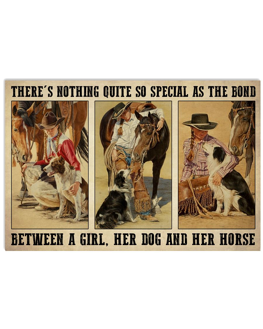 A Bond Between A Girl Her Dog And Her Horse-5462