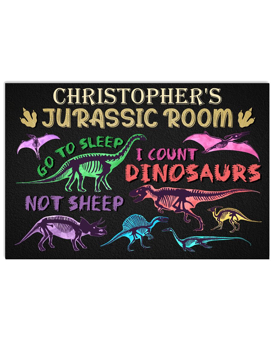 Personalized Dinosaur Room I Count Dinosaurs Not-8784