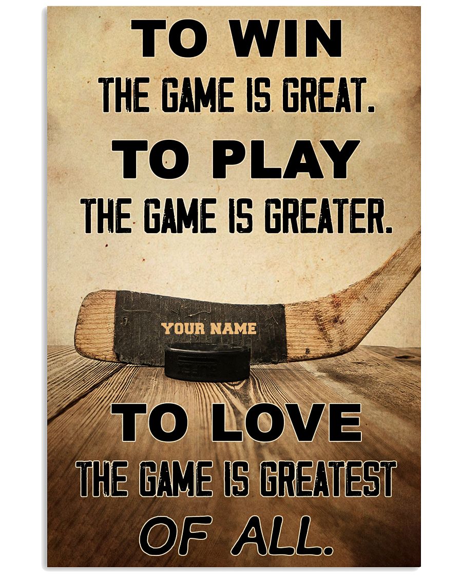 Hockey To Win The Game Is Great-8347