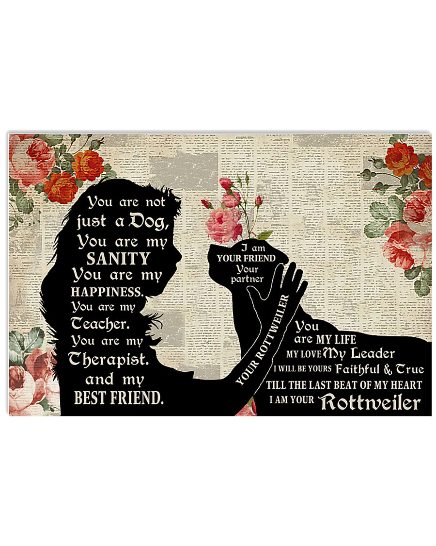 Rottweiler I Am Your Friend-3768