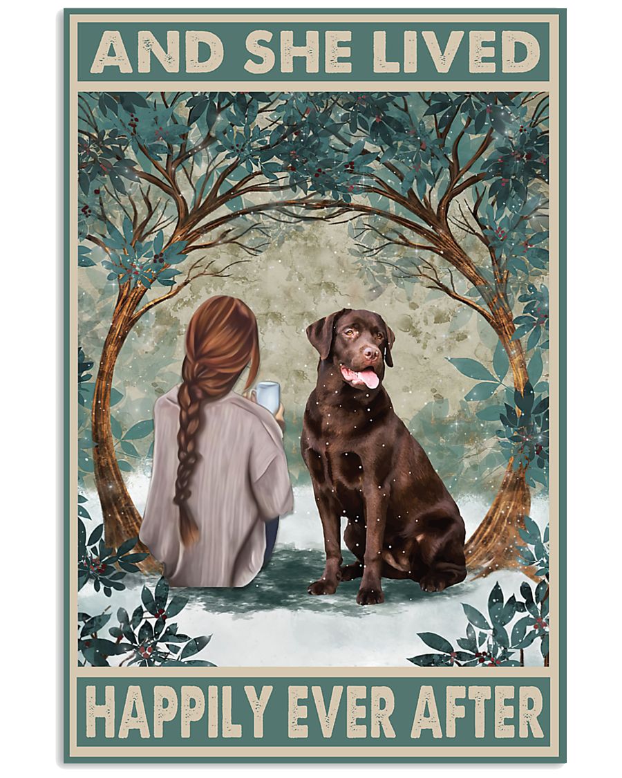 Chocolate Lab Happily Ever After-4481