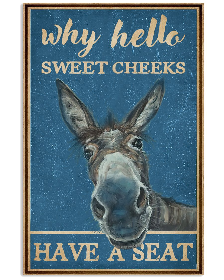 Donkey Blue Why Hello Sweet Cheeks-9246