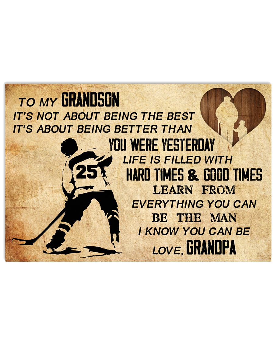 Hockey To My Grandson-3710