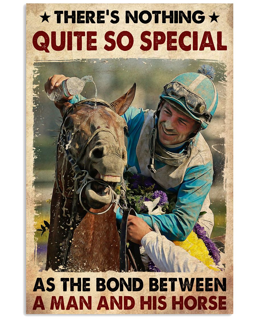 Jockey Bond Between A Man And His Horse-5442