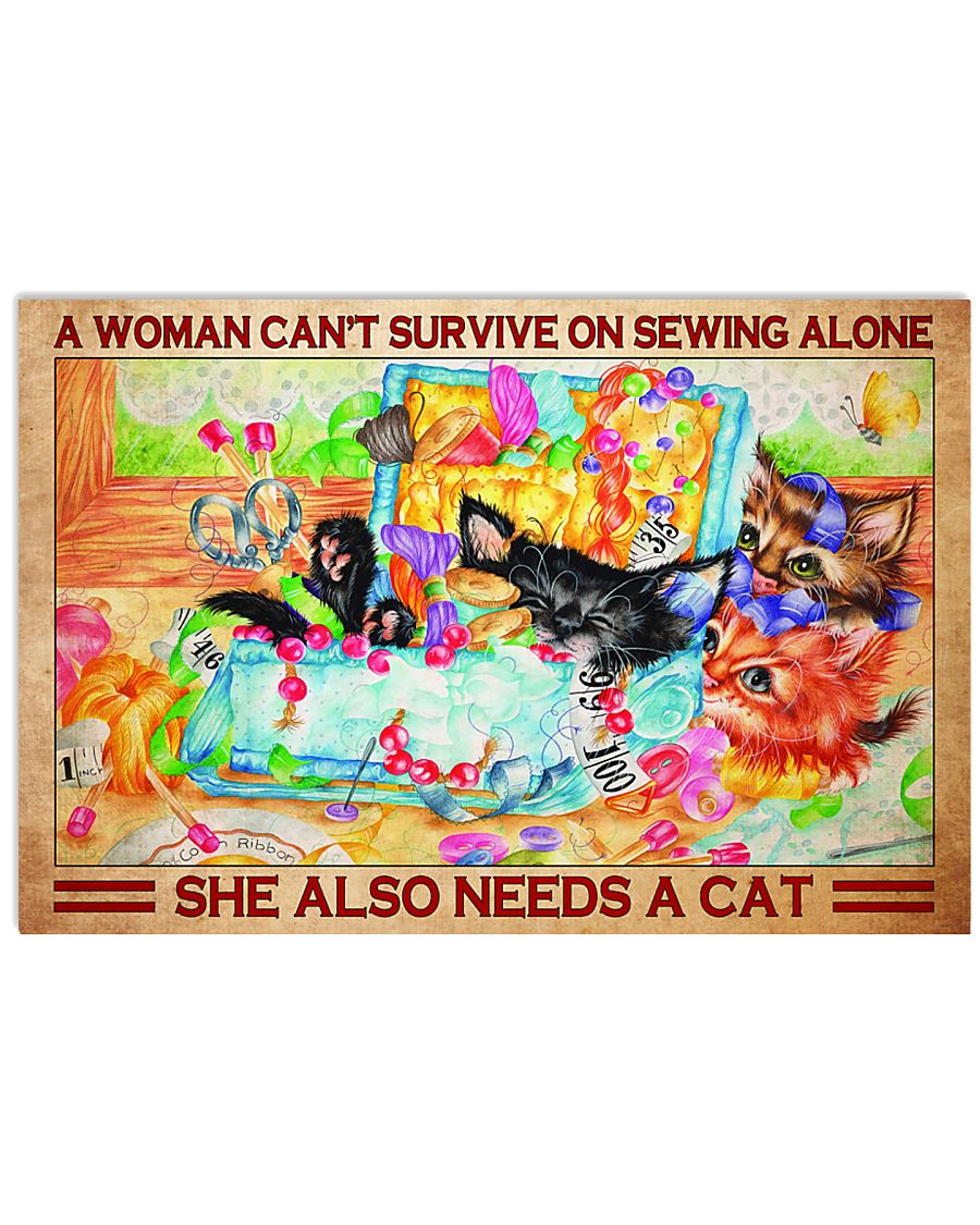 Woman survive Sewing Cat pt lqt NTH-7803