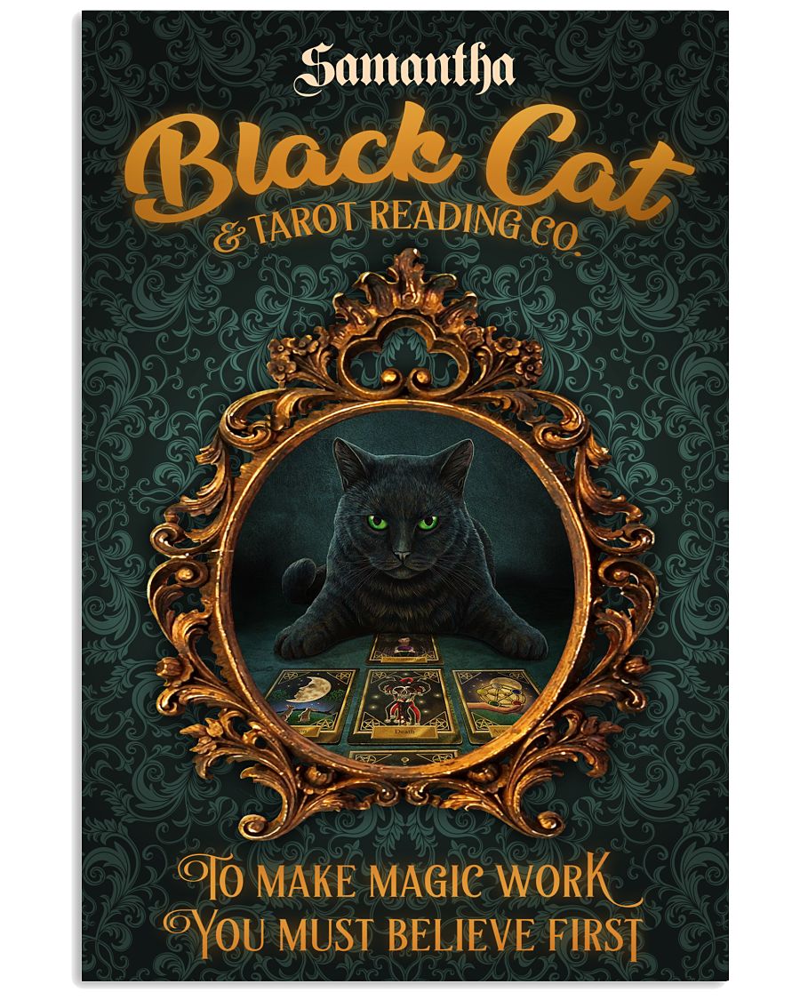 Personalized Black Cat Tarot Reading Co-5616