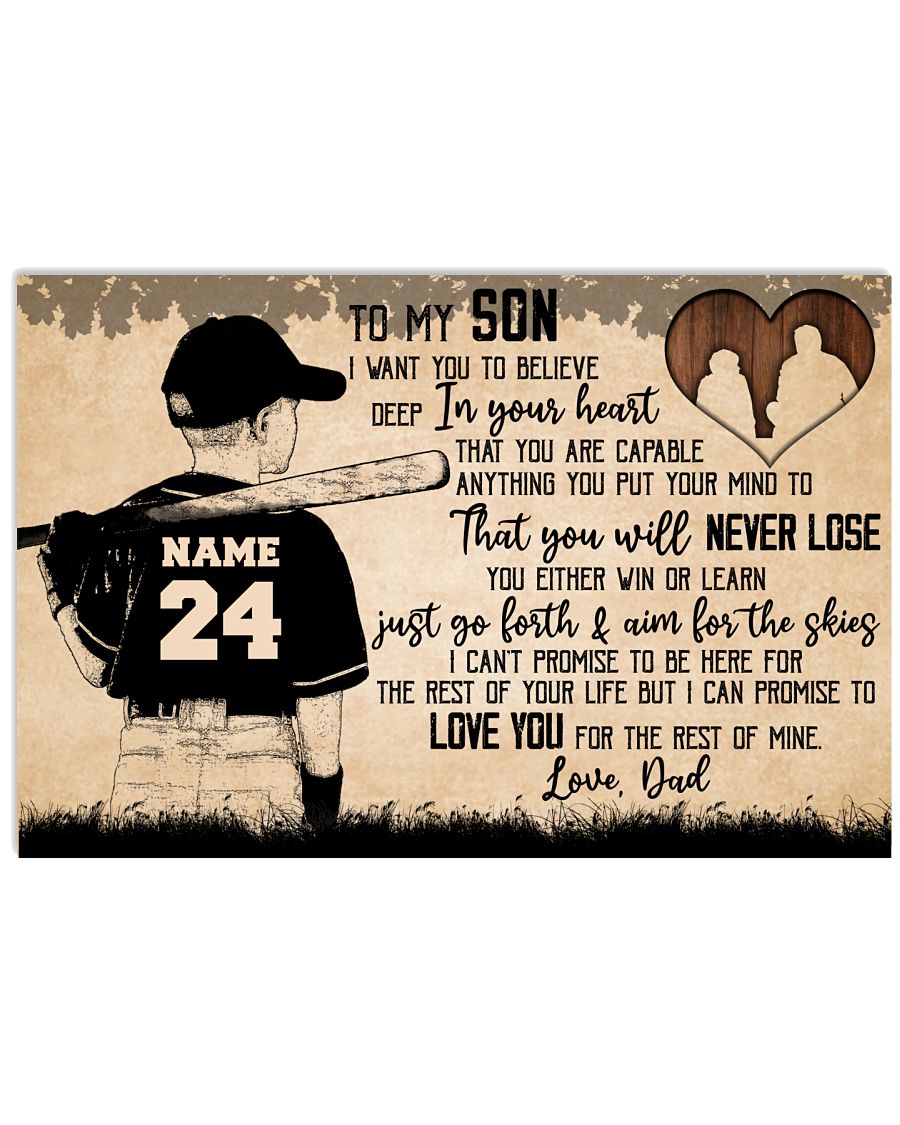 Baseball To My Son From Dad GM3-1612-5060