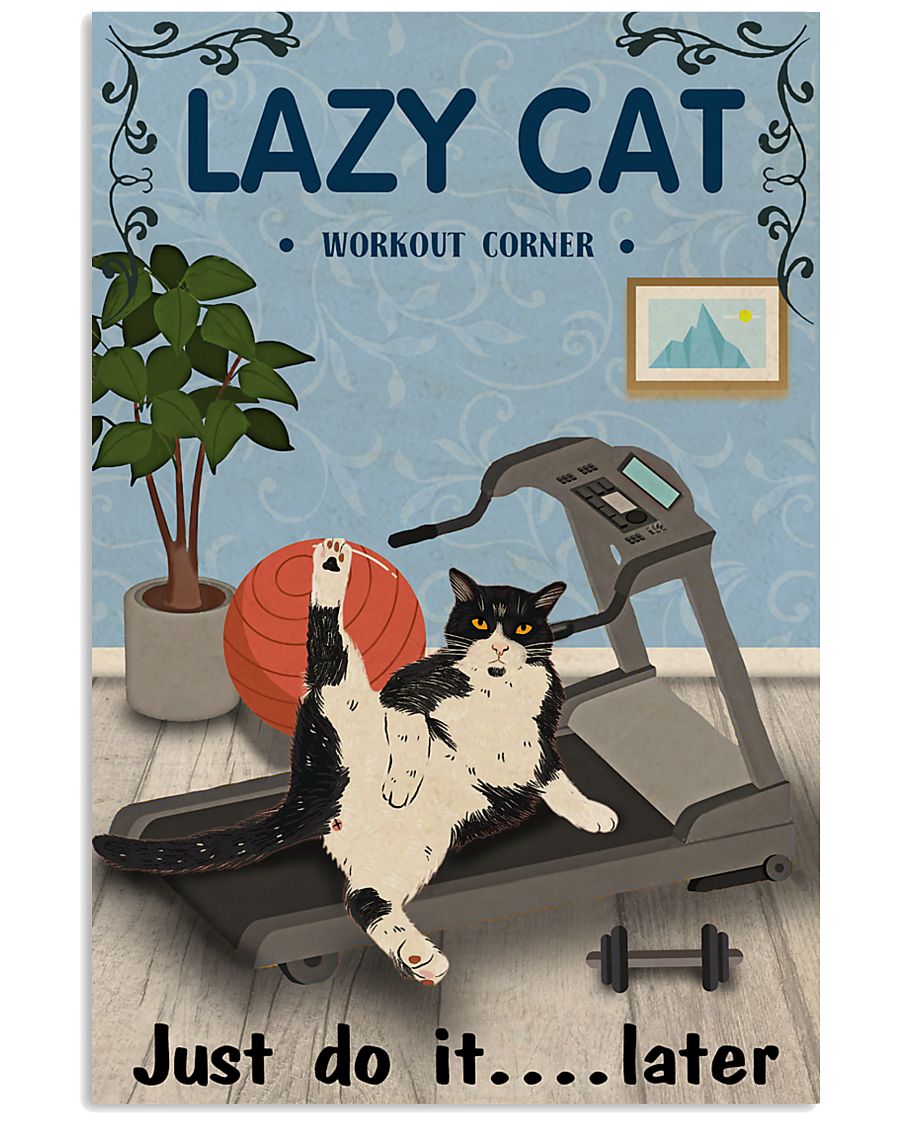 Lazy Cat Workout Cat Lover-2510