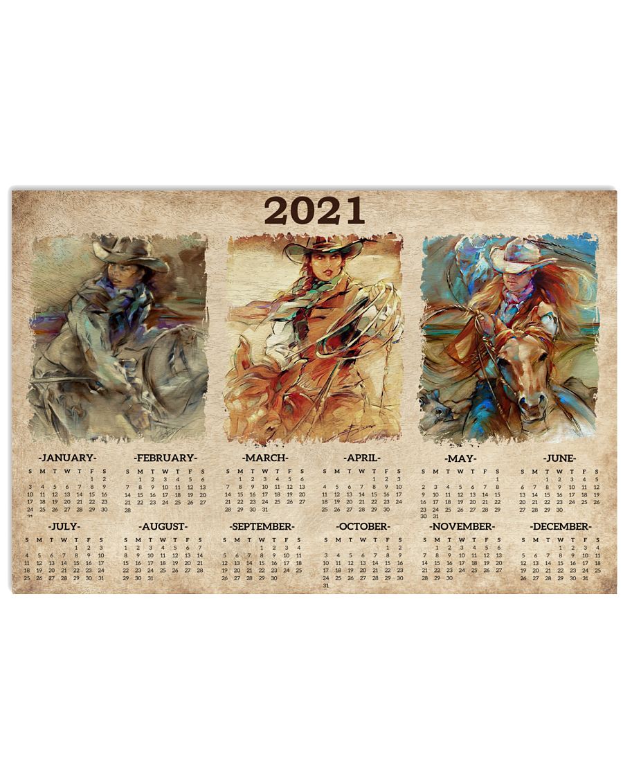 Cowgirl 2021 Calendar-6565