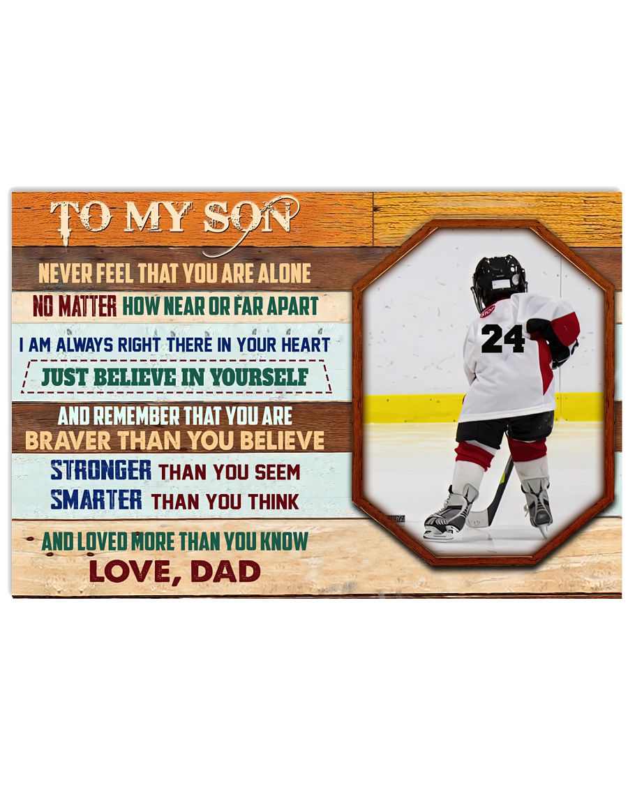 Hockey To My Son From Dad GG4-0903-9549